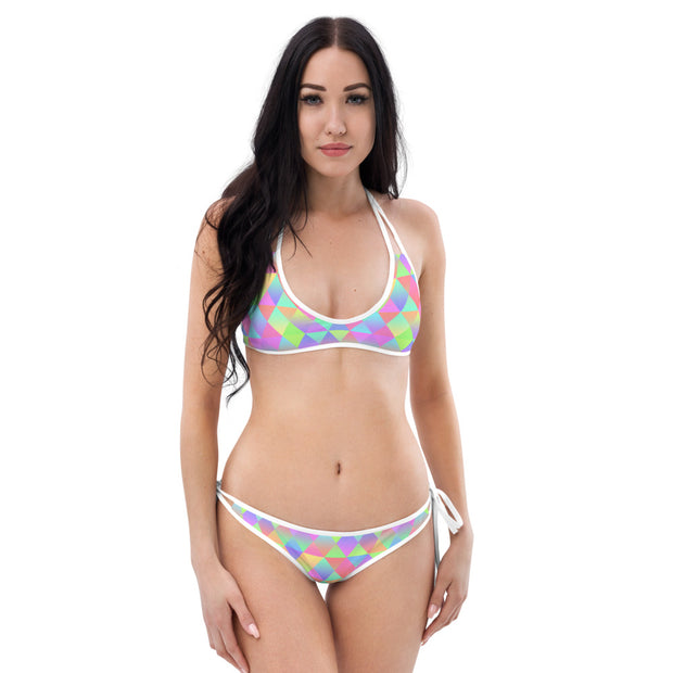 ✧ Neon Ocean Reversible Bikini ✧