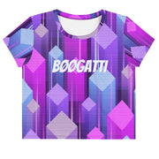 All-Over Print Crop Tee - itsboogatti