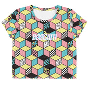 ✧ Block Party Pastel Crop Tee ✧