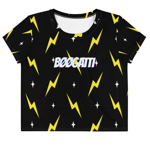 ✧ Litty Lightning Crop Tee ✧