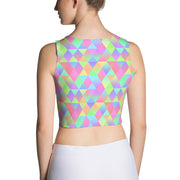 ✧ Neon Diamond Crop Top ✧