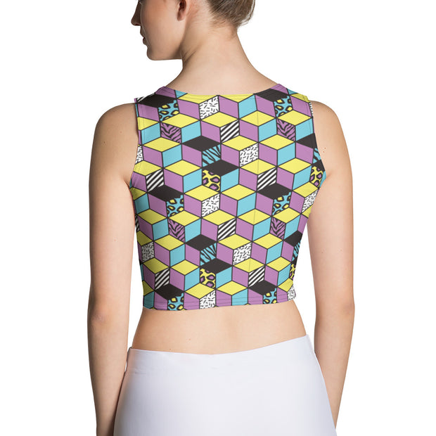 ✧ Pop Art Purple Crop Top ✧