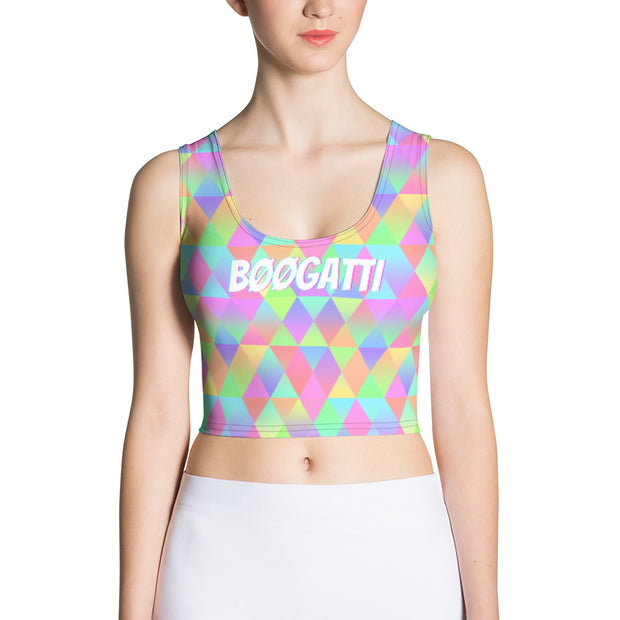 ✧ Neon Diamond Crop Top ✧