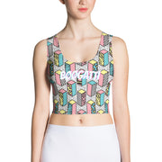 ✧ Pop Art South Beach Crop Top ✧