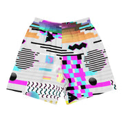 ✧ Sunrise Arcade Men's Athletic Long Shorts ✧