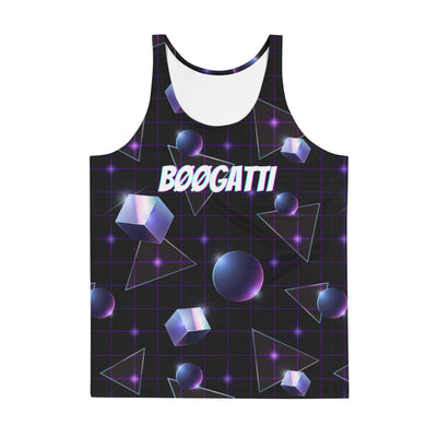 ✧ Galaxy Grid Men's Tank Top ✧