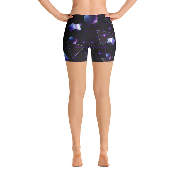 ✧ Galaxy Grid Shorts ✧