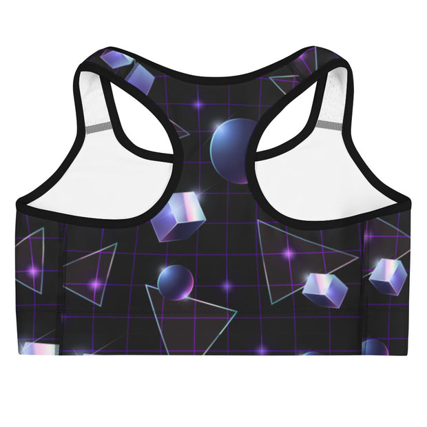 ✧ Galaxy Grid Sports Bra ✧