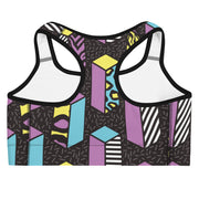 ✧ Pop Art Neon Sports Bra ✧