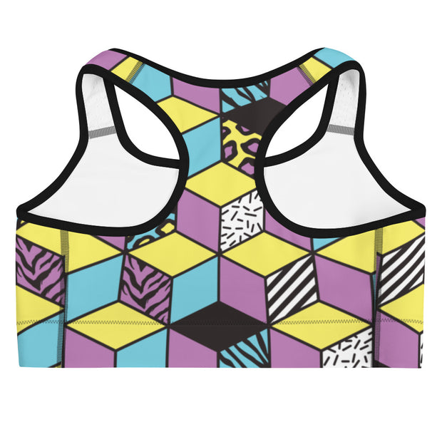 ✧ Block Party Purp Sports Bra ✧