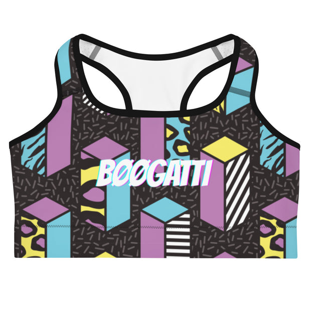 ✧ Pop Art Neon Sports Bra ✧