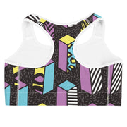 ✧ Pop Art Neon Sports Bra ✧