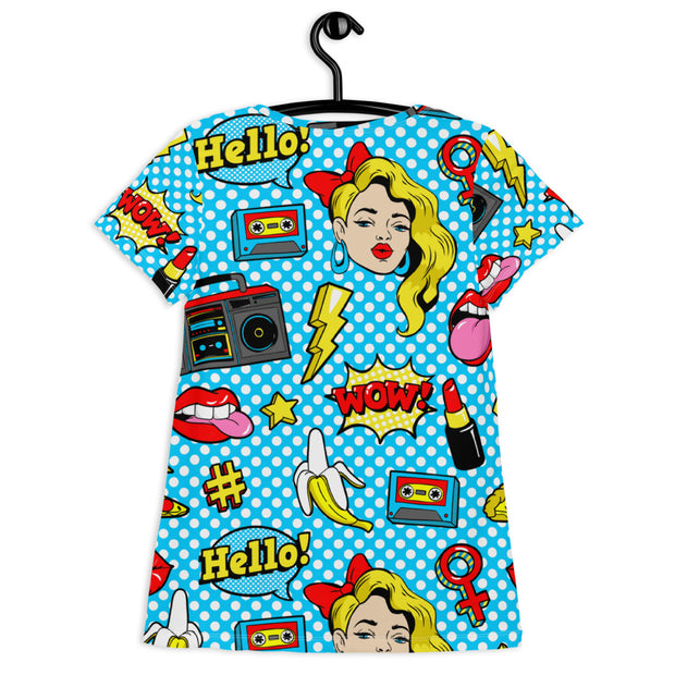 ✯ Pop Art Women's Athletic T-shirt ✯