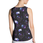 ✧ Galaxy Grid Women's Tank Top ✧