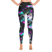 ✧ Neon Black Yoga Leggings ✧