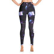 ✧ Galaxy Grid Yoga Leggings ✧