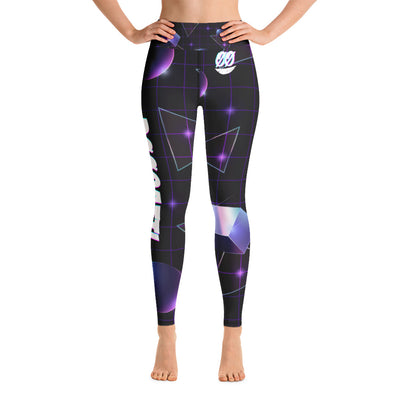 ✧ Galaxy Grid Yoga Leggings ✧