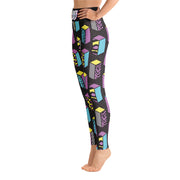 ✧ Pop Art Purp Leggings ✧