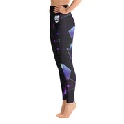 ✧ Galaxy Grid Yoga Leggings ✧