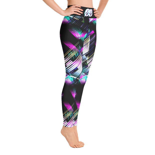 ✧ Neon Black Yoga Leggings ✧