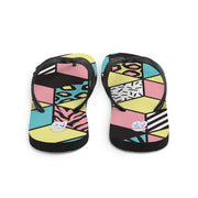 ✧ Color Block Pastel Flip-Flops ✧