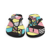 ✧ Color Block Pastel Flip-Flops ✧