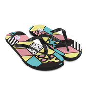 ✧ Color Block Pastel Flip-Flops ✧